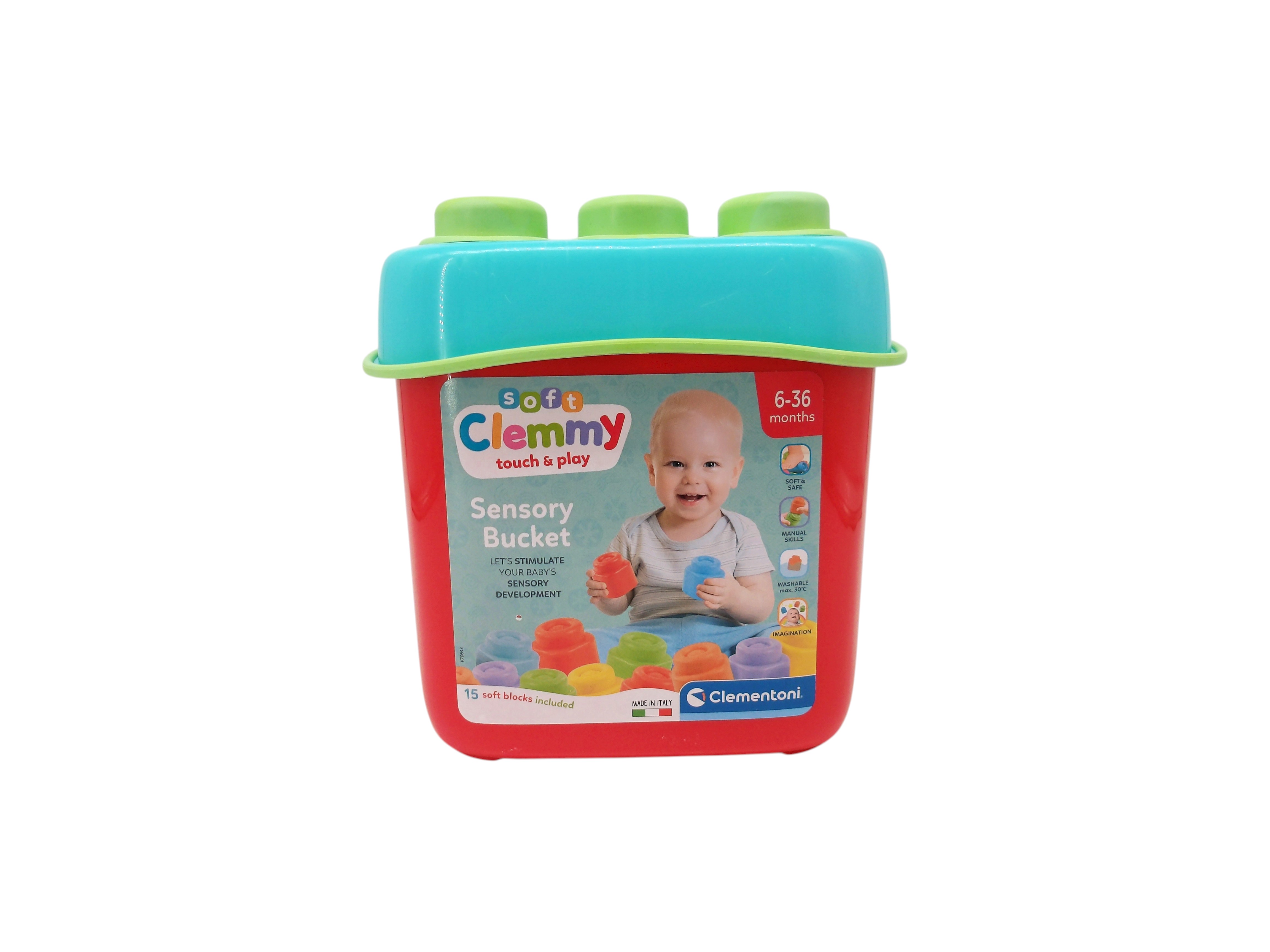 Baby Clemmy - Panier d'activités - 15 cubes souples Très bon état - Vue 3 - 